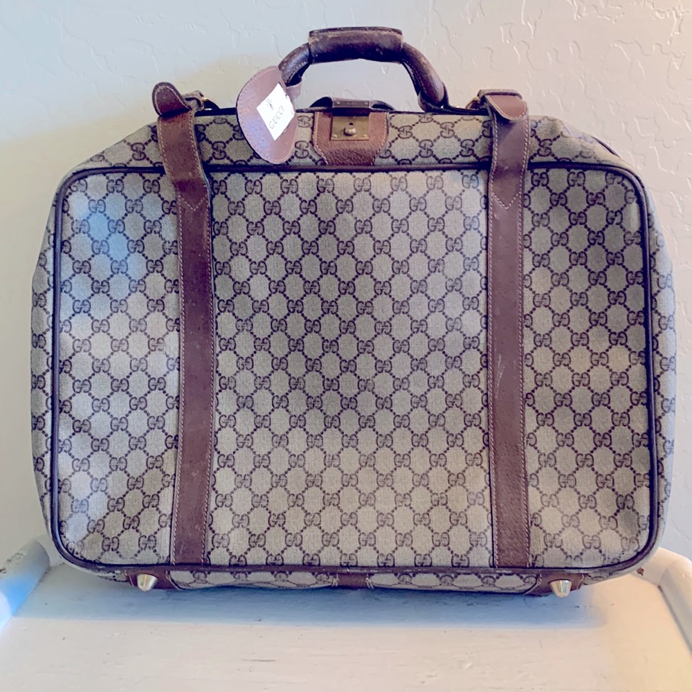 Vintage Gucci luggage